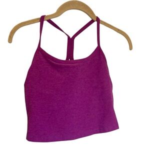 NWOT Beyond Yoga tank PURPLE Size M